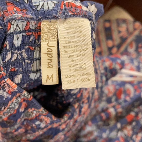 Bohemian style maxi dress with button up racerback - Picture 5 of 5